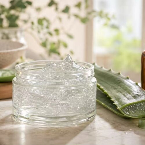 DIY 無香料天然保濕凝膠材料包（海藻蘆薈膠 500g）